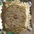Victorian Vase Lamp: Center Draft Oil: No Shade