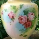 Victorian Vase Lamp: Center Draft Oil: No Shade