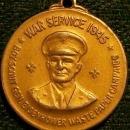 Boy Scouts/ Eisenhower WWII Service Medal 1945 Waste Paper Campaign