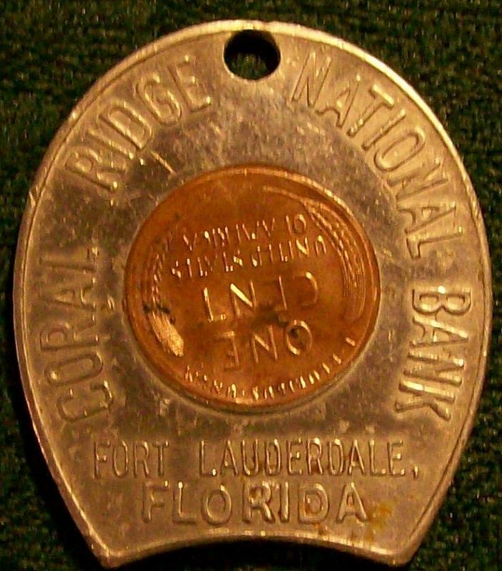 Ft. Lauderdale Florida Bank Advertising Token