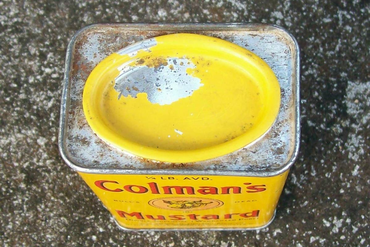 Spice Tin: Colman's Mustard, Circa 1930's
