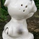 Van Tellingen Huggies Salt & Pepper Shakers: Black/African American Boy with Dog