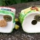 Figural Mill Salt & Pepper Shakers Wind & Water Royal Japan 1950's
