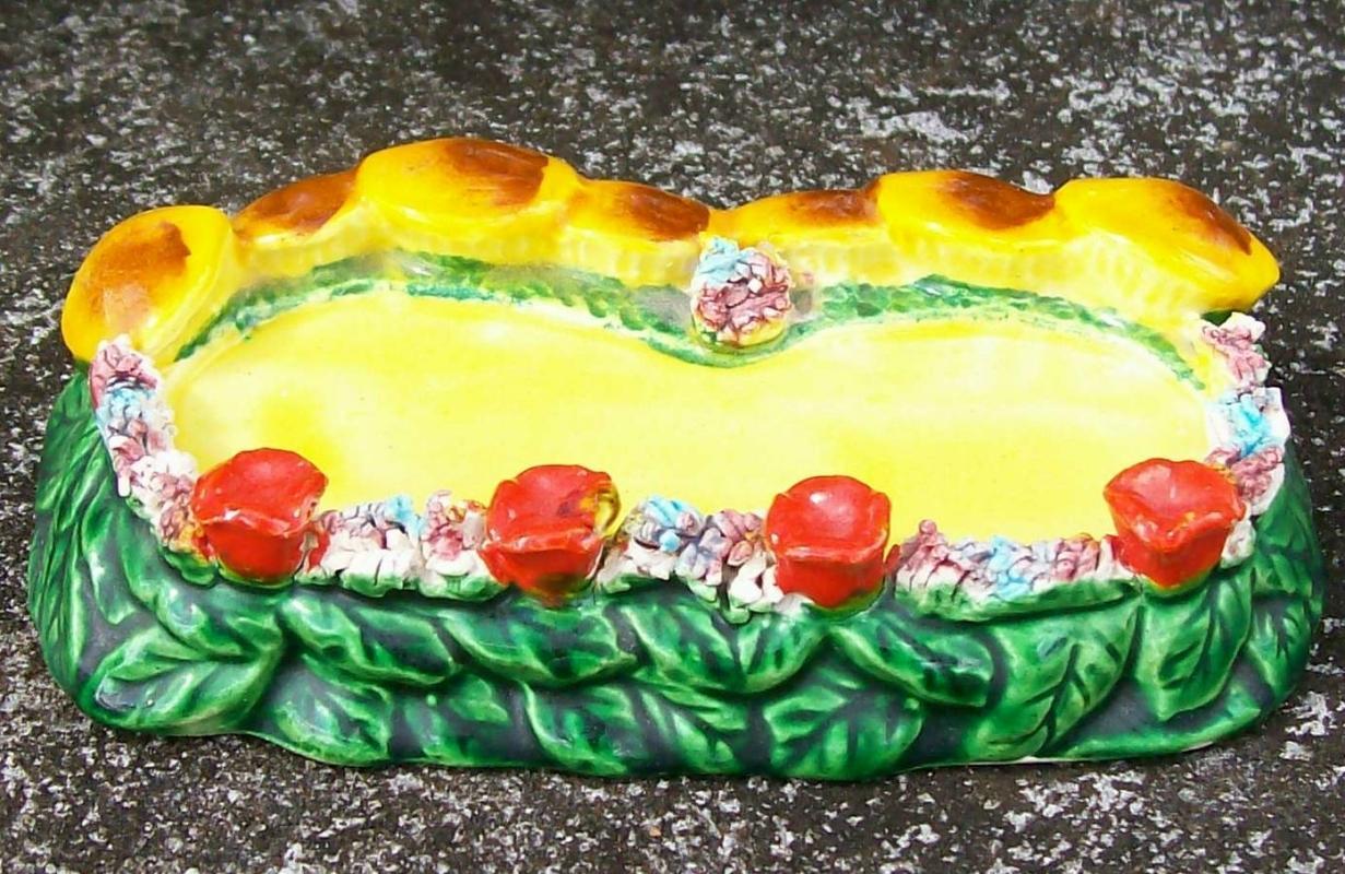 Tray for Novelty S&P Shakers: Flowers/Mushrooms