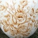 Brown Transfer Pitcher: Late 1800's