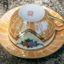 Noritake Art Deco Lusterware Cup & Saucer