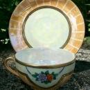 Noritake Art Deco Lusterware Cup & Saucer