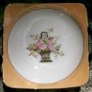 Noritake Art Deco Lusterware Bowl: Two-handle