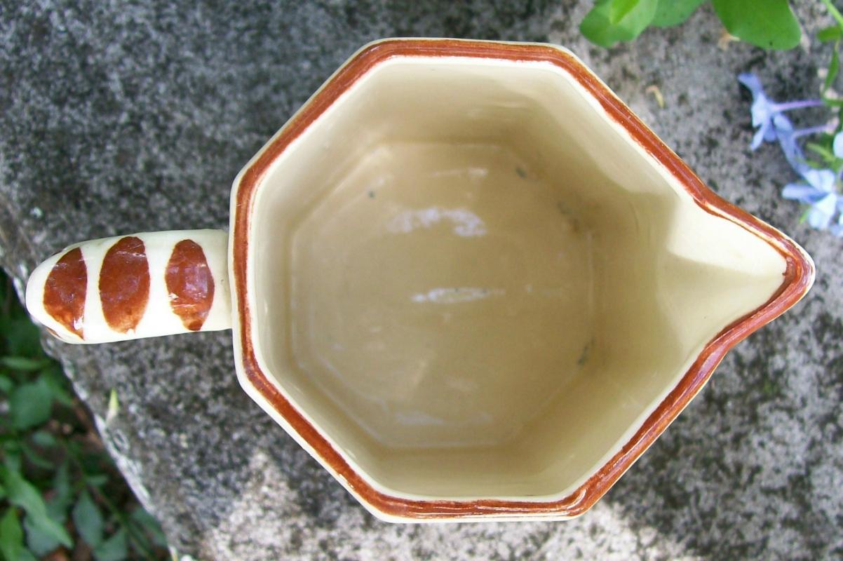 Phoenix Bird Pitcher: Japanese Hand-Painted