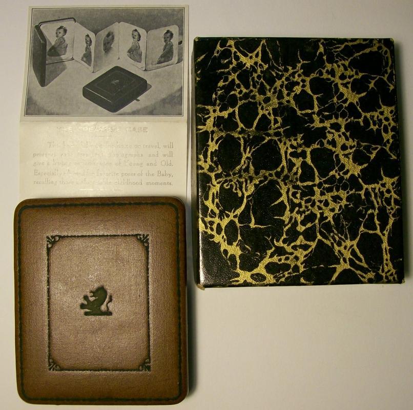 Treasure Case Photo Album w/ Box & Brochure Richards/Boston