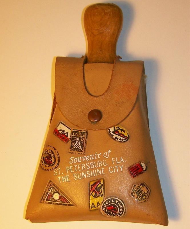 Souvenir Broom with Case: St. Petersburg Florida