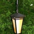 Arts & Crafts Style Lantern: Caramel Slag