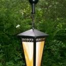 Arts & Crafts Style Lantern: Caramel Slag
