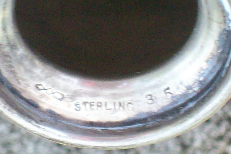 Dominick & Haff Sterling Silver Demitasse Cup & Saucer Set of 6 #792 Lenox China Liners