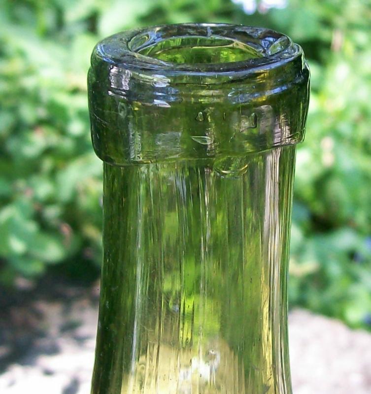 Wine Bottle: Circa 1800 Free-Blown