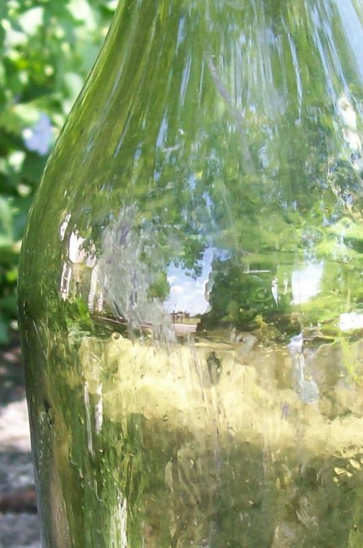 Wine Bottle: Circa 1800 Free-Blown