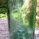 Wine Bottle: Mid-1800's BIMAL Green Glass