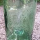 Wine Bottle: Mid-1800's BIMAL Green Glass