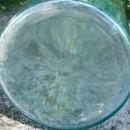 Picnic Beer/Soda Glass Bottle: Porcelain Stopper Late 1800's Aqua