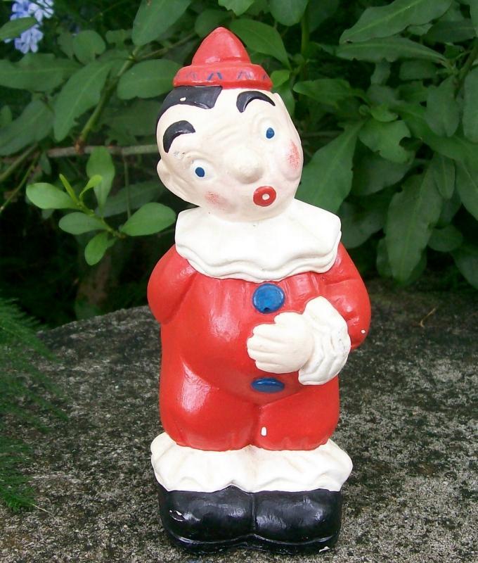 Carnival Chalkware Clown