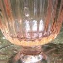 Hocking Mayfair/Open Rose Footed Iced Tea Glass Tumbler Pink 15 Oz.