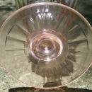 Hocking Mayfair/Open Rose Footed Iced Tea Glass Tumbler Pink 15 Oz.