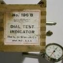 Starrett Dial Test Indicator Tool #196B with Box & Catalog