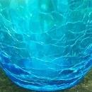 Crackle Glass Jug: 1950's-60's