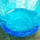 Crackle Glass Jug: 1950's-60's