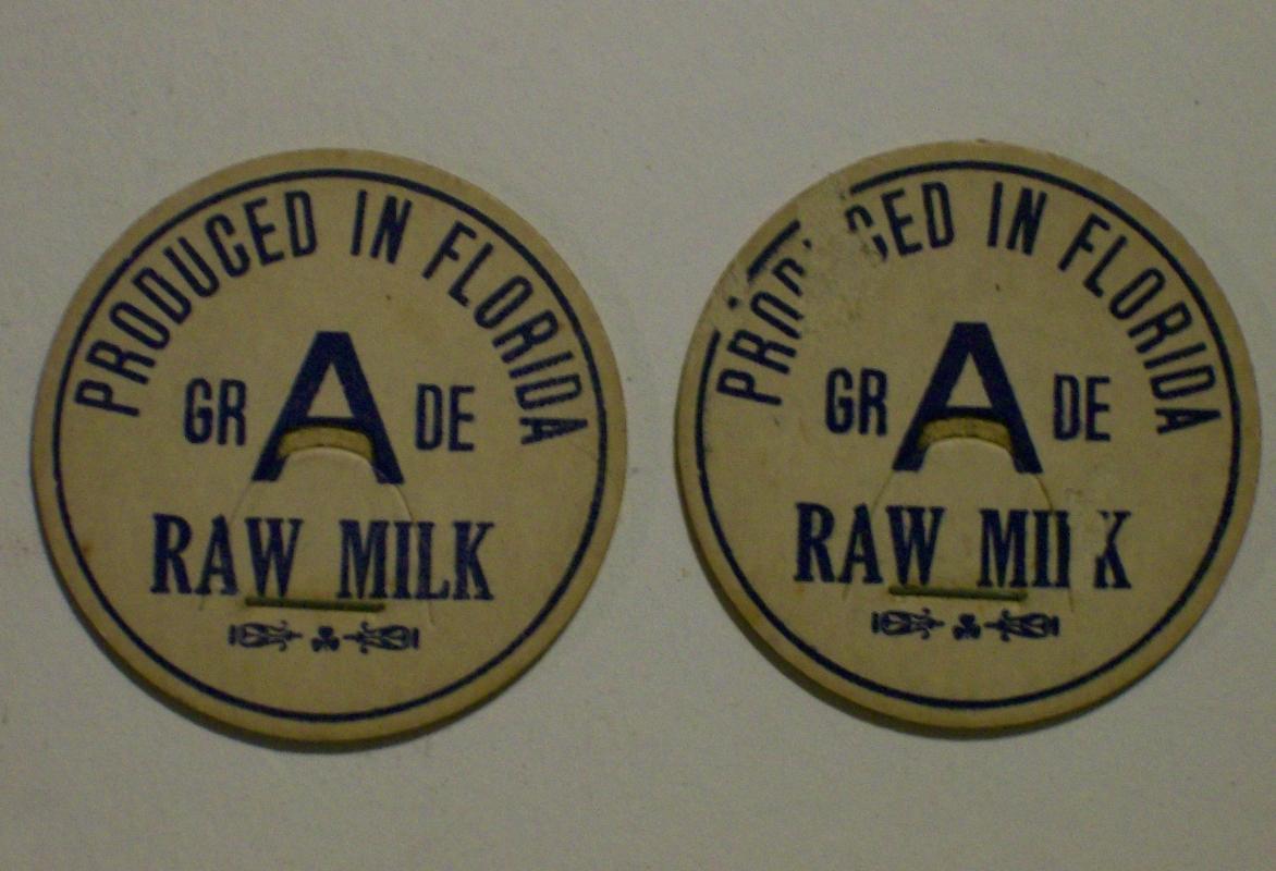 Dairy Milk Caps: Florida