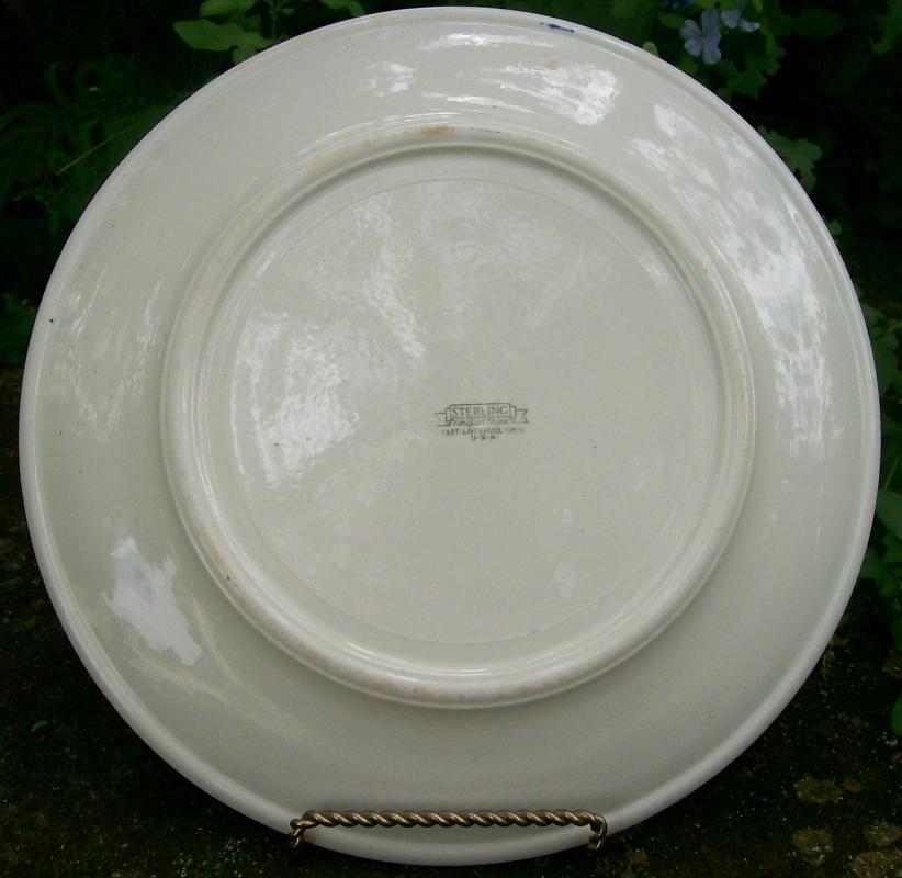 Sterling China Restaurant Ware Blue