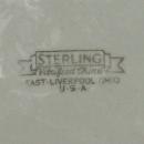 Sterling China Restaurant Ware Blue