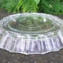Jeannette Glass Line #100 Clear Punch Bowl Base 1950's