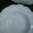 Grindley China Ceramic Soup Bowl Set England Ca. 1920's White/Gold