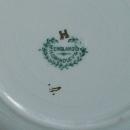 Grindley China Ceramic Soup Bowl Set England Ca. 1920's White/Gold