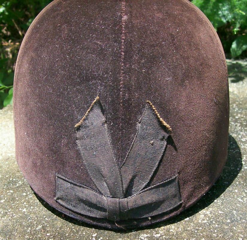 Sport Togs Equestrian/Horse Riding Cap 1950's Brown Velvet