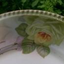 Schwarzburg / Rudolstadt Ceramic Cake Plate with Roses