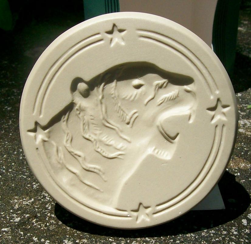 Brown Bag Cookie Stamp: Carousel Tiger No. 2 NIB