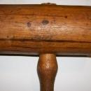 Carpenter's Wooden Mallet Hickory & Ash Early 1900's