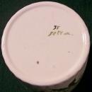 Franz Mehlem Aesthetic Ceramic Jar Ca. 1880 Bonn Germany Floral