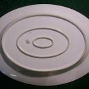 Victoria Czechoslovakia Ceramic Platter VIT43 Schmidt & Co. Pink Rose Border 15 3/8