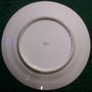 Japanese Luster Ware Plate: Patterned Rim