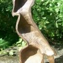 Cast Iron Cockatoo Door Stop with Bronze Finish