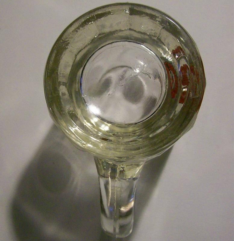 A&W Root Beer Glass Soda Advertising Mug 1940's-50's Bulls-Eye Logo