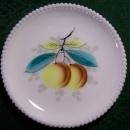 Westmoreland Milk Glass Beaded Edge Plate 7.5