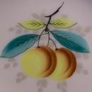 Westmoreland Milk Glass Beaded Edge Plate 7.5