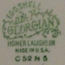 H. Laughlin Rambler Rose Ceramic Plate 10