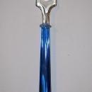 Depression Glass Fork with Cobalt Blue Handle