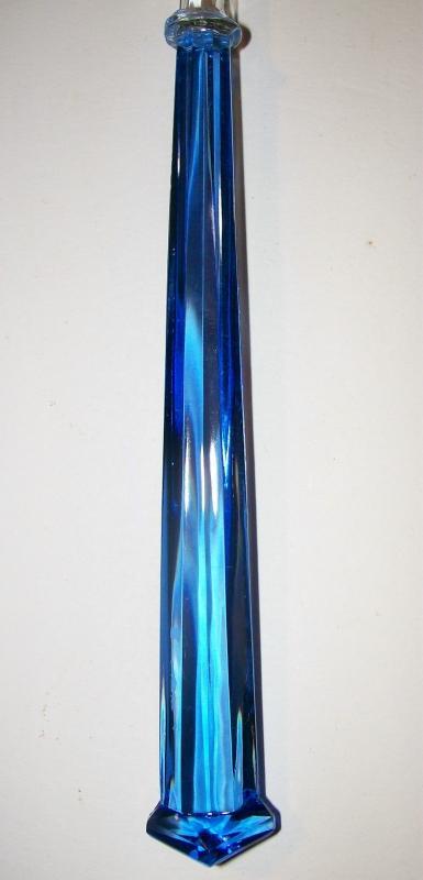 Depression Glass Fork with Cobalt Blue Handle