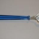 Depression Glass Fork with Cobalt Blue Handle